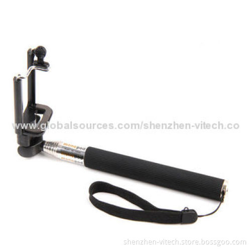 Extendable Handheld Monopod for Gopro, 200mm Folded Length